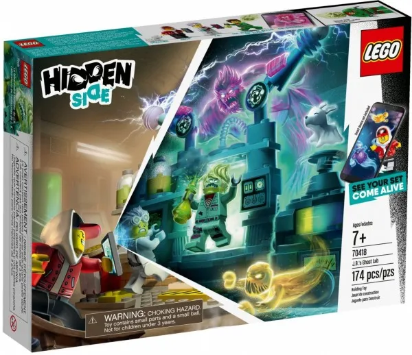 LEGO Hidden Side 70418 J.B.'s spøgelseslaboratorium