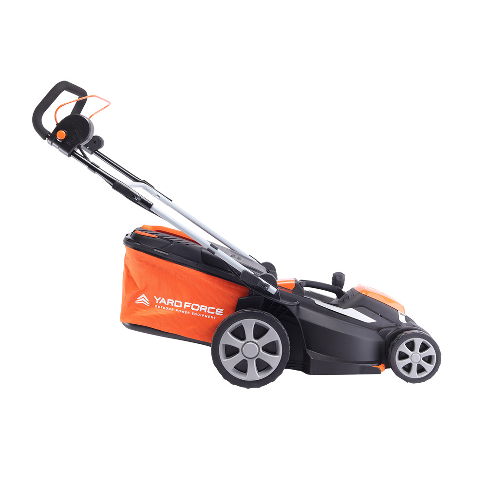 Tondeuse à gazon rotative sans fil 37cm, avec double batterie lithium-ion 2x20v et chargeur rapide - lm c37