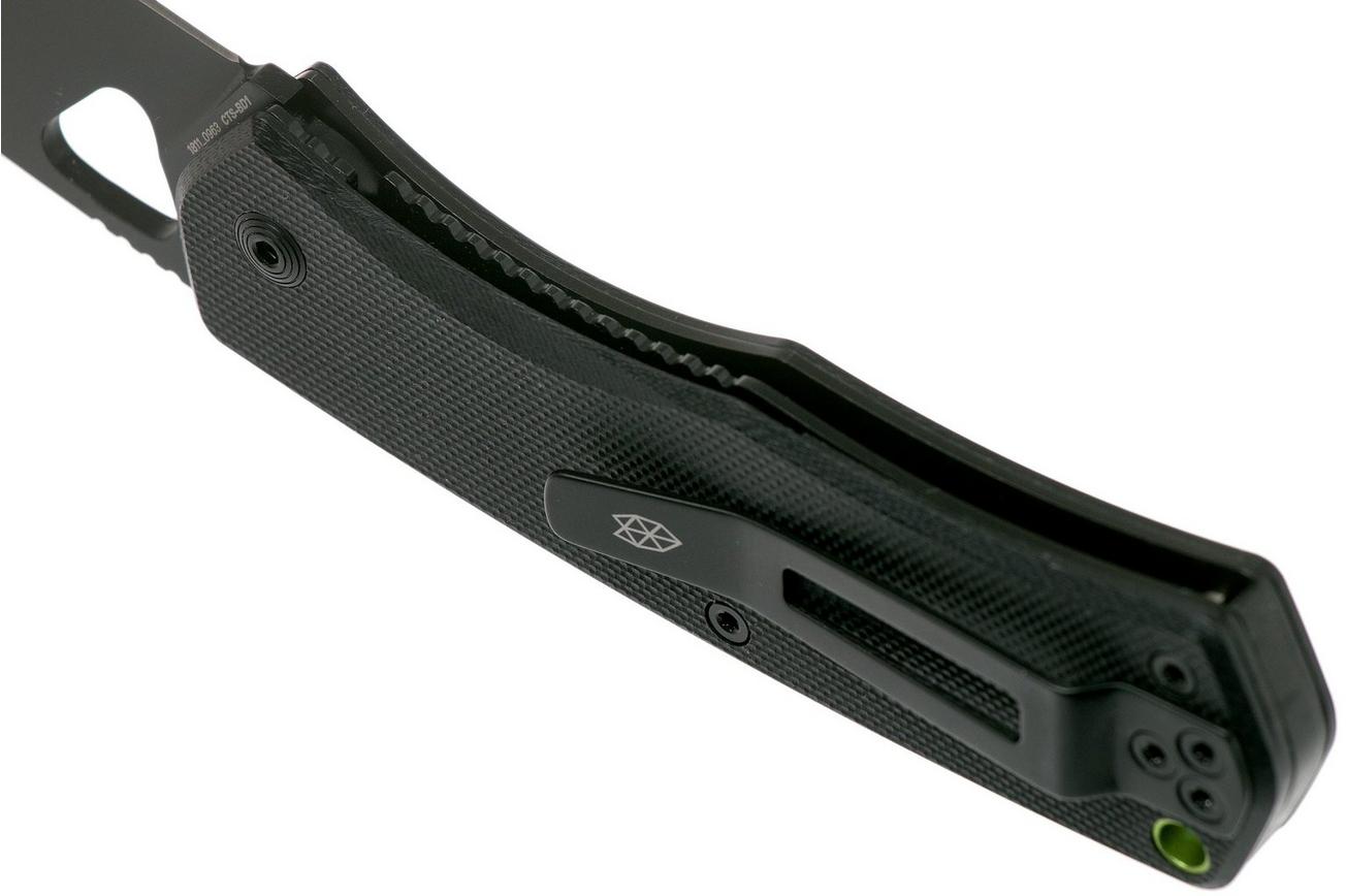 The James Brand Folsom, black   black, zakmes