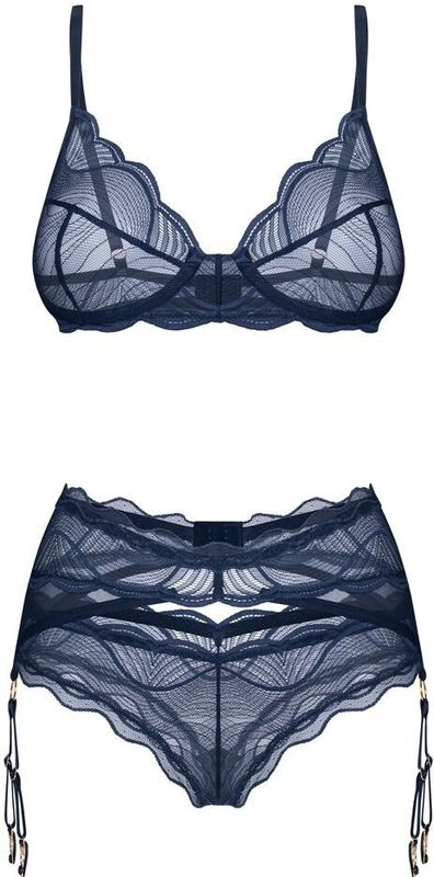 Obsessive Transparante Set - Nightly Blauw