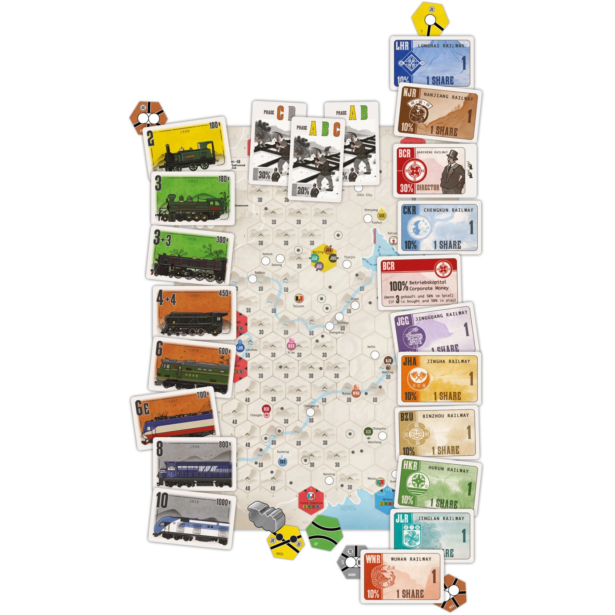 Asmodee Brettspiel 1880: China