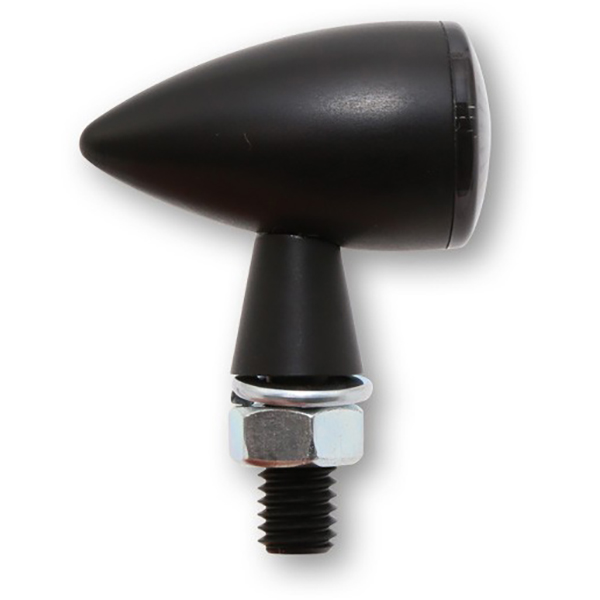 Highsider - Feux arrière Apollo Bullet 254-171 + clignotant intégré Noir
