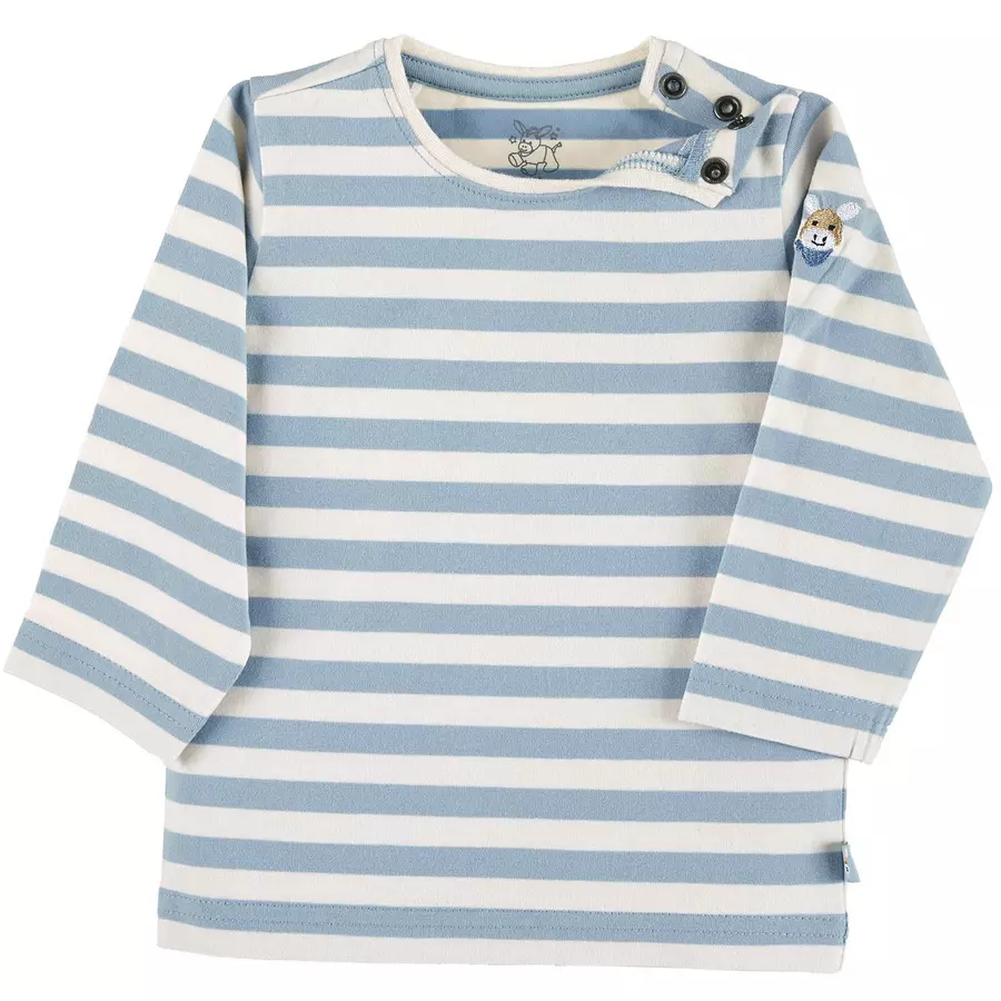 Sterntaler Langarm-Shirt Emmi hellblau gestreift