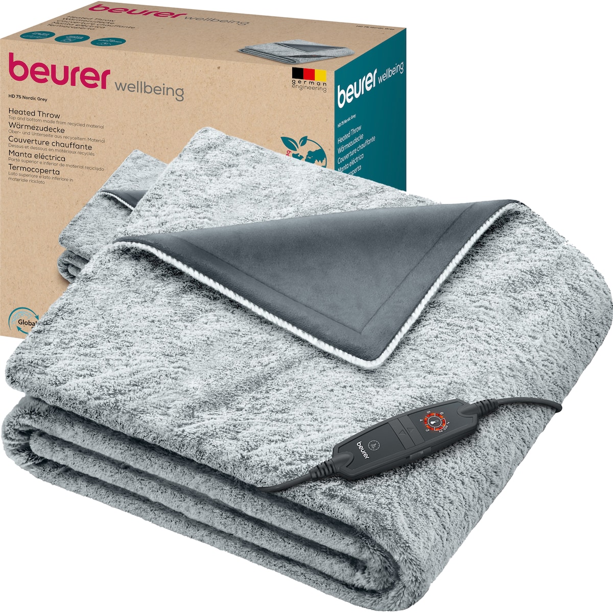 Beurer HD 75 Green Planet varmeteppe 40000