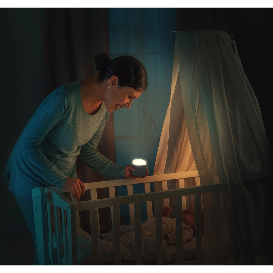 reer 2in1 SleepLight - Hellgrau (on-off-sensor)