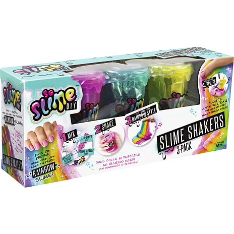 Slime Shaker 3-pak - assorteret