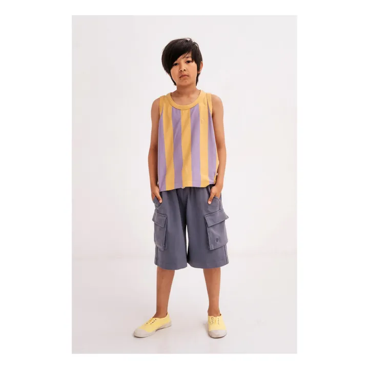Repose AMS Short Molleton Bio Cargo | Gris anthracite