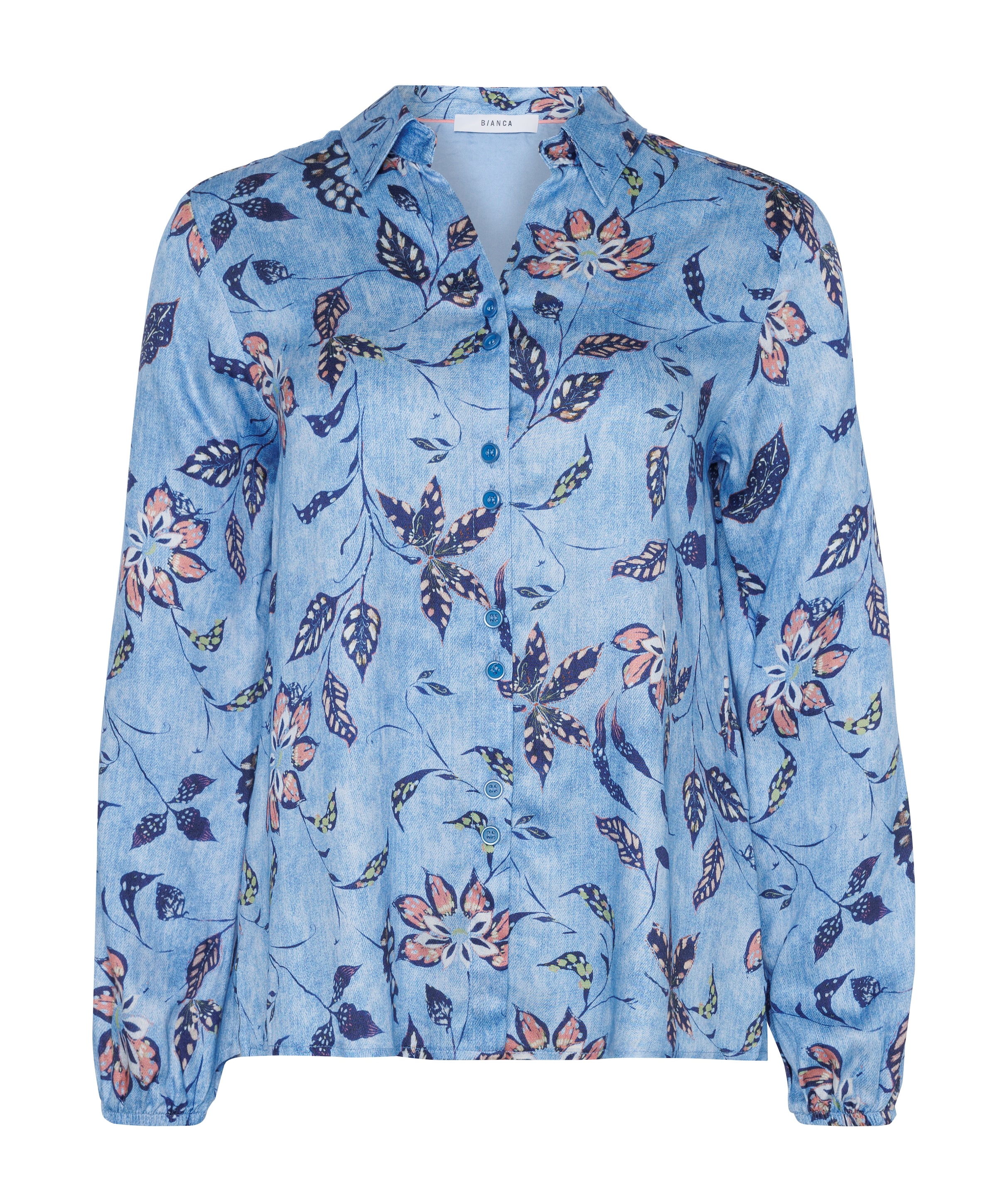 Bianca Dames blouse blauw