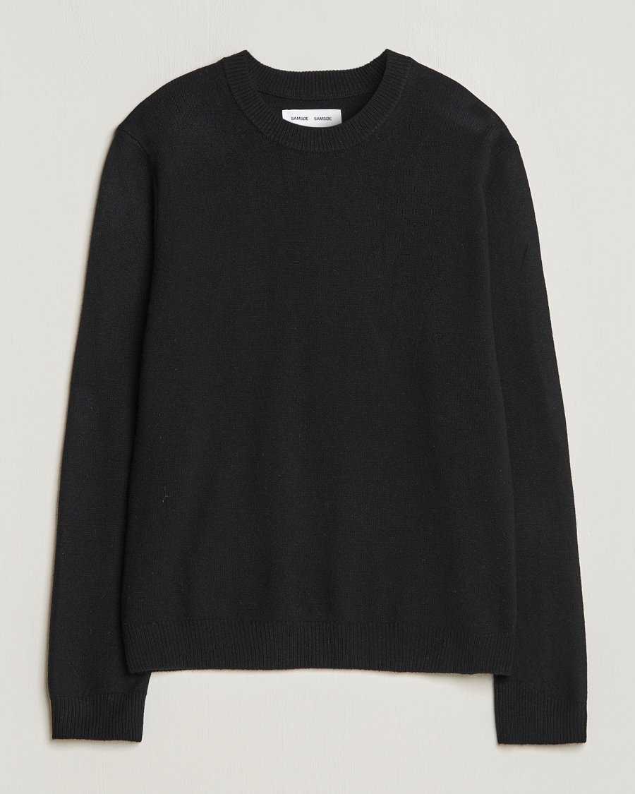 Samsøe Samsøe Isak Crew Neck Black