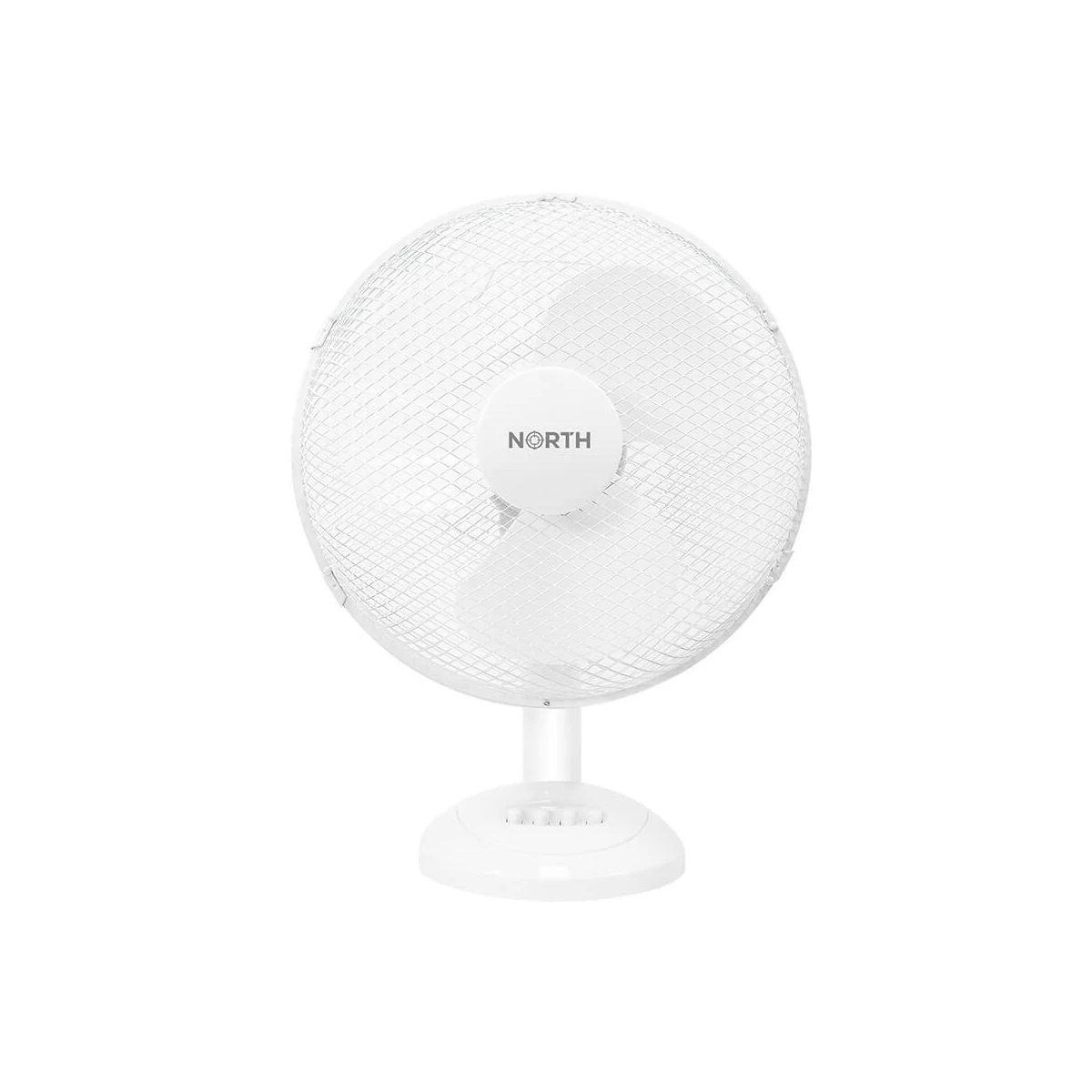NORTH Fläkt Bordsfläkt 30cm Plast Vit