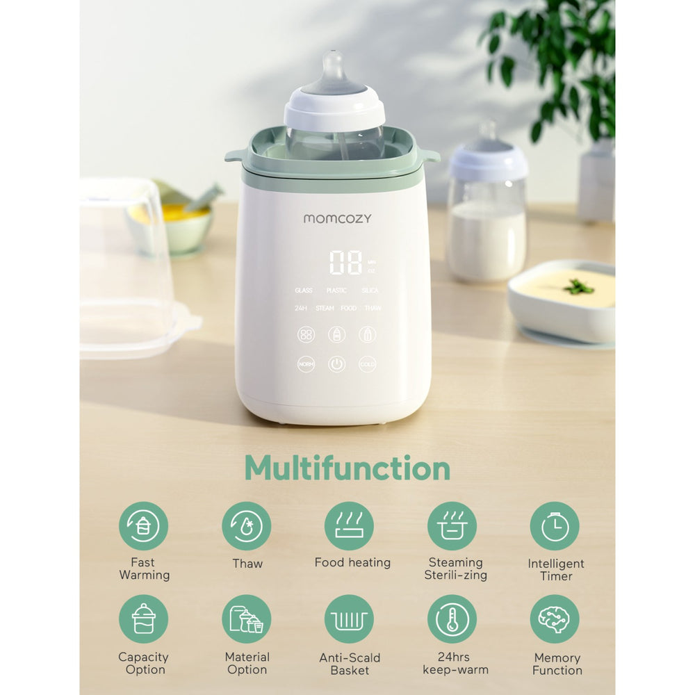 Køb Momcozy MW01 6-in-1 Fast Baby Flaskevarmer