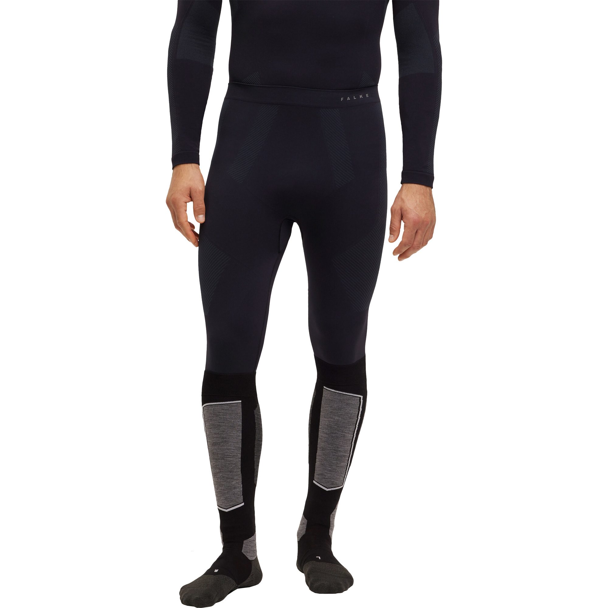Falke Long Tights Herren schwarz