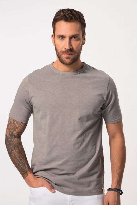 JP AWARE T-Shirt, Halbarm, Stickerei, GOTS zertifizierte Biobaumwolle