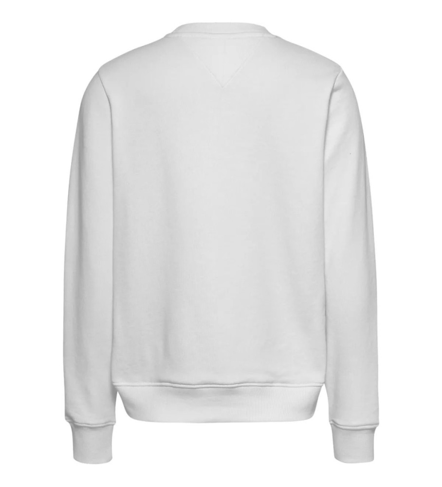 Moletom Tommy Jeans Linear Branco