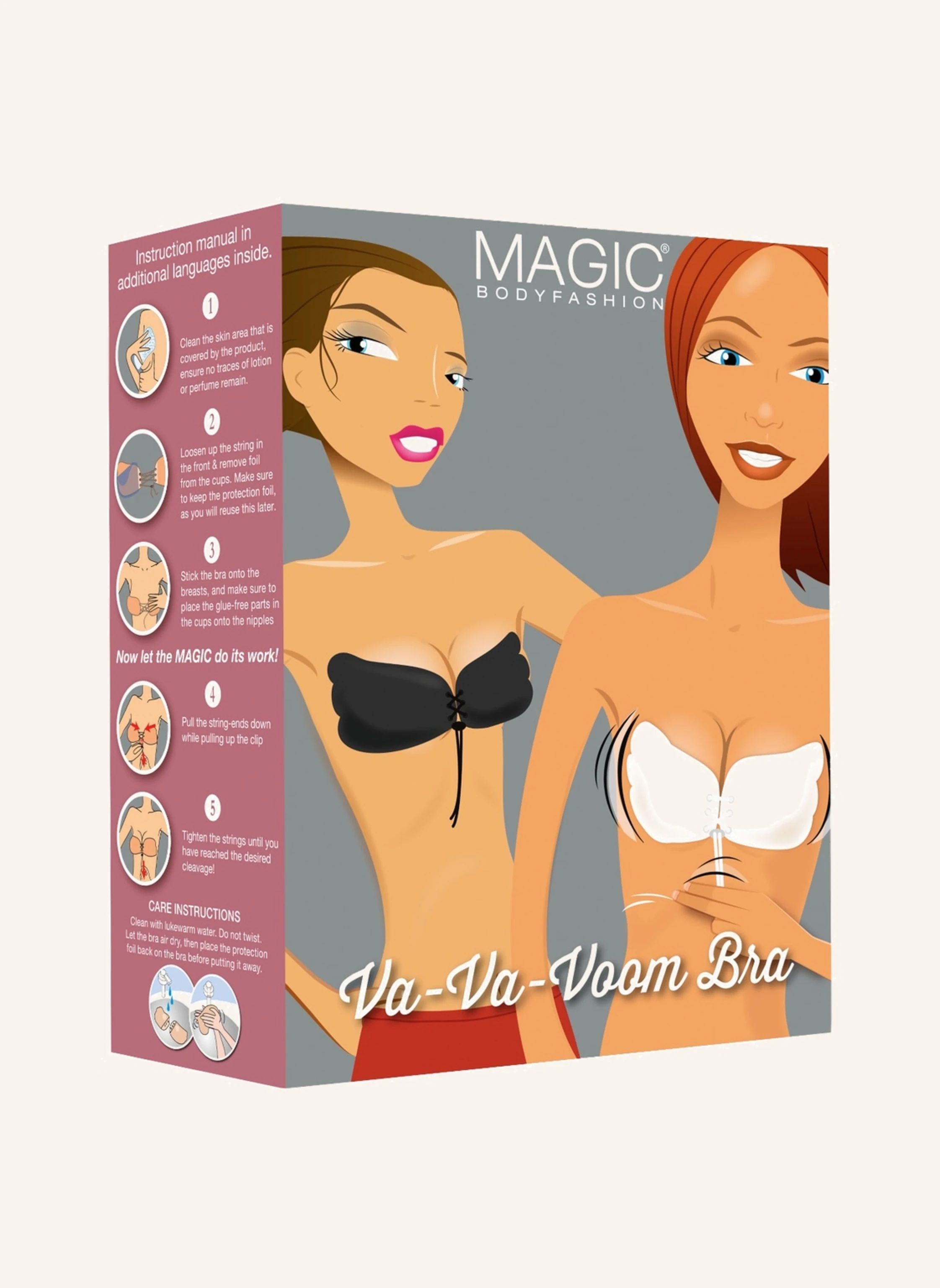 MAGIC Bodyfashion Rückenfreier Push-up-BH VA-VA-VOOM