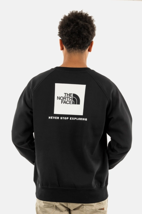 Sweat the north face raglan box nse crew jk31 tnf black