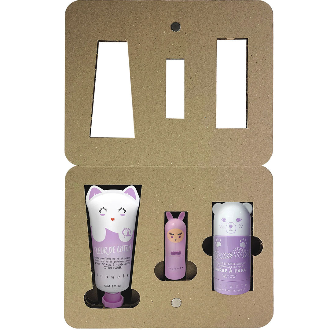 Inuwet giftset dream skin purple