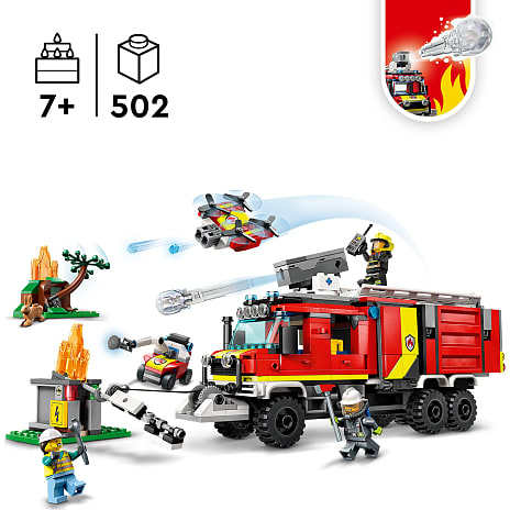 LEGO City 60374 Brandvæsnets kommandovogn