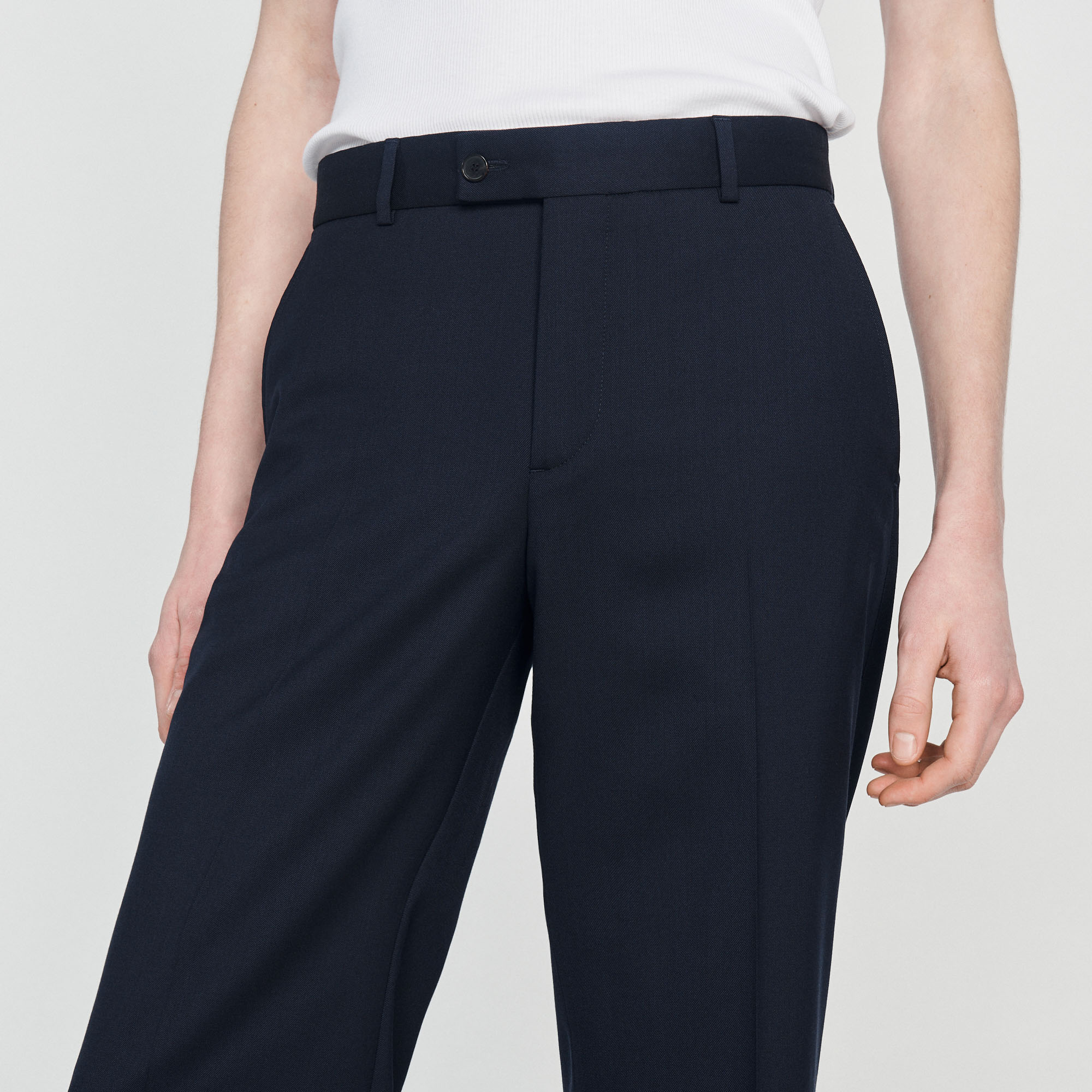 Pantalon de costume en laine