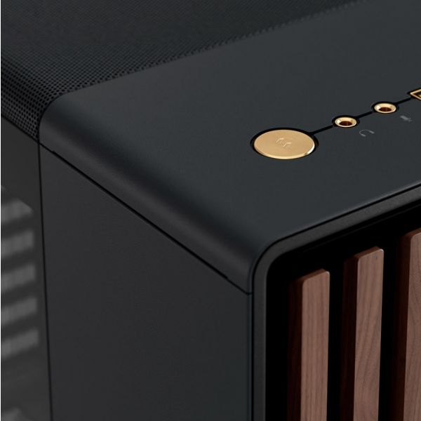 Fractal Design North Charcoal Black Tempered Glass ATX Dark Tint - FD-C-NOR1C-02