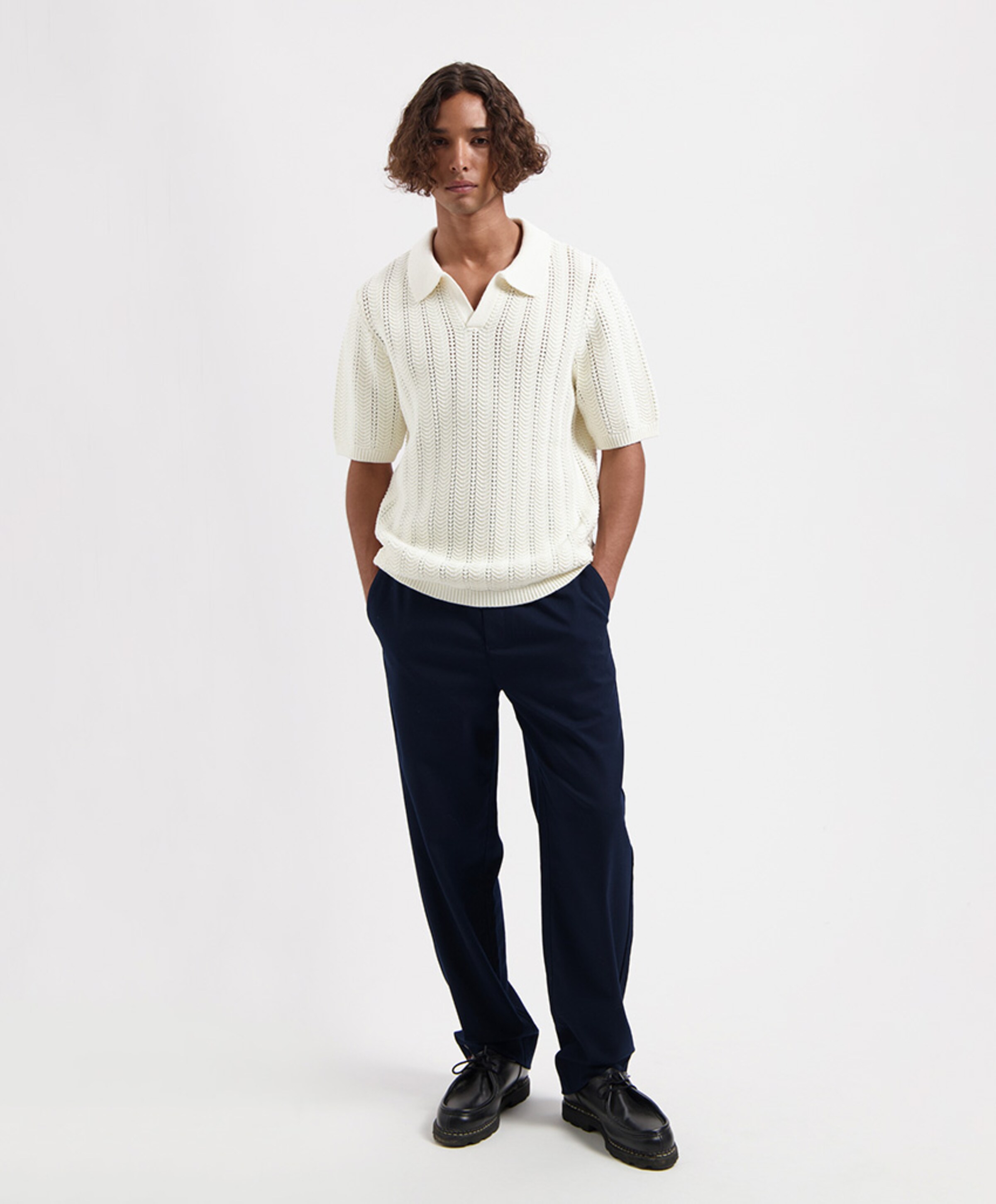 Law of the Sea Heren polo ecru