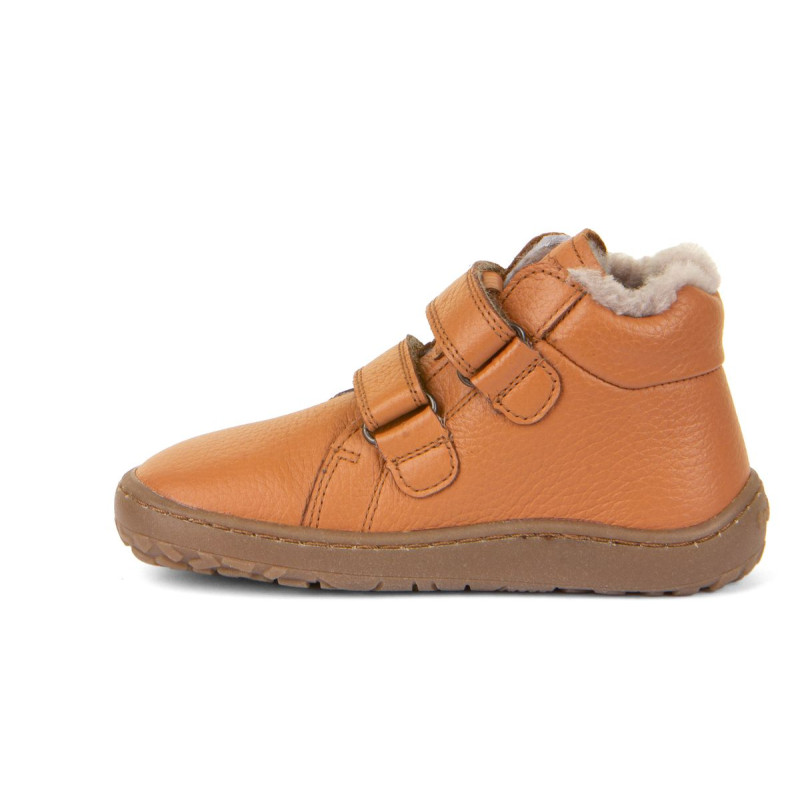 Froddo Froddo Barefoot Winter Furry Fourrées Cognac