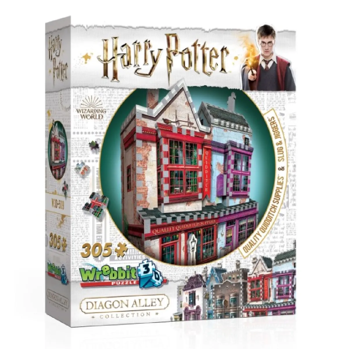 WREBBIT HP Magasin Quidditch 3D Puzzle 305 pièces