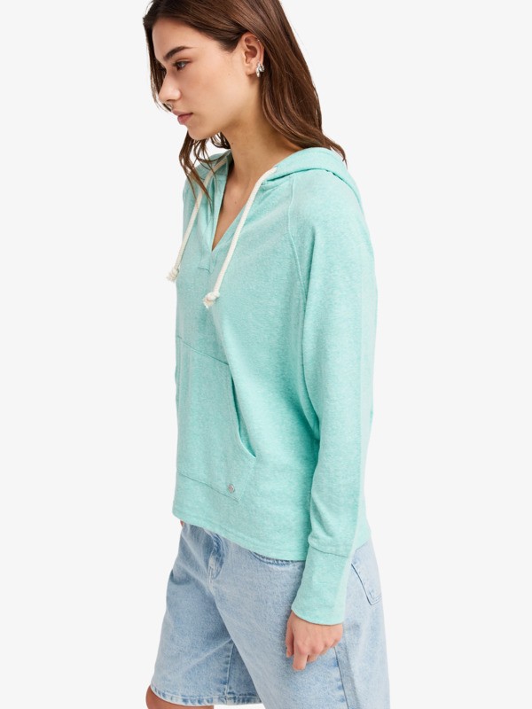 Destination Surf Sweat à capuche Bleu Femme