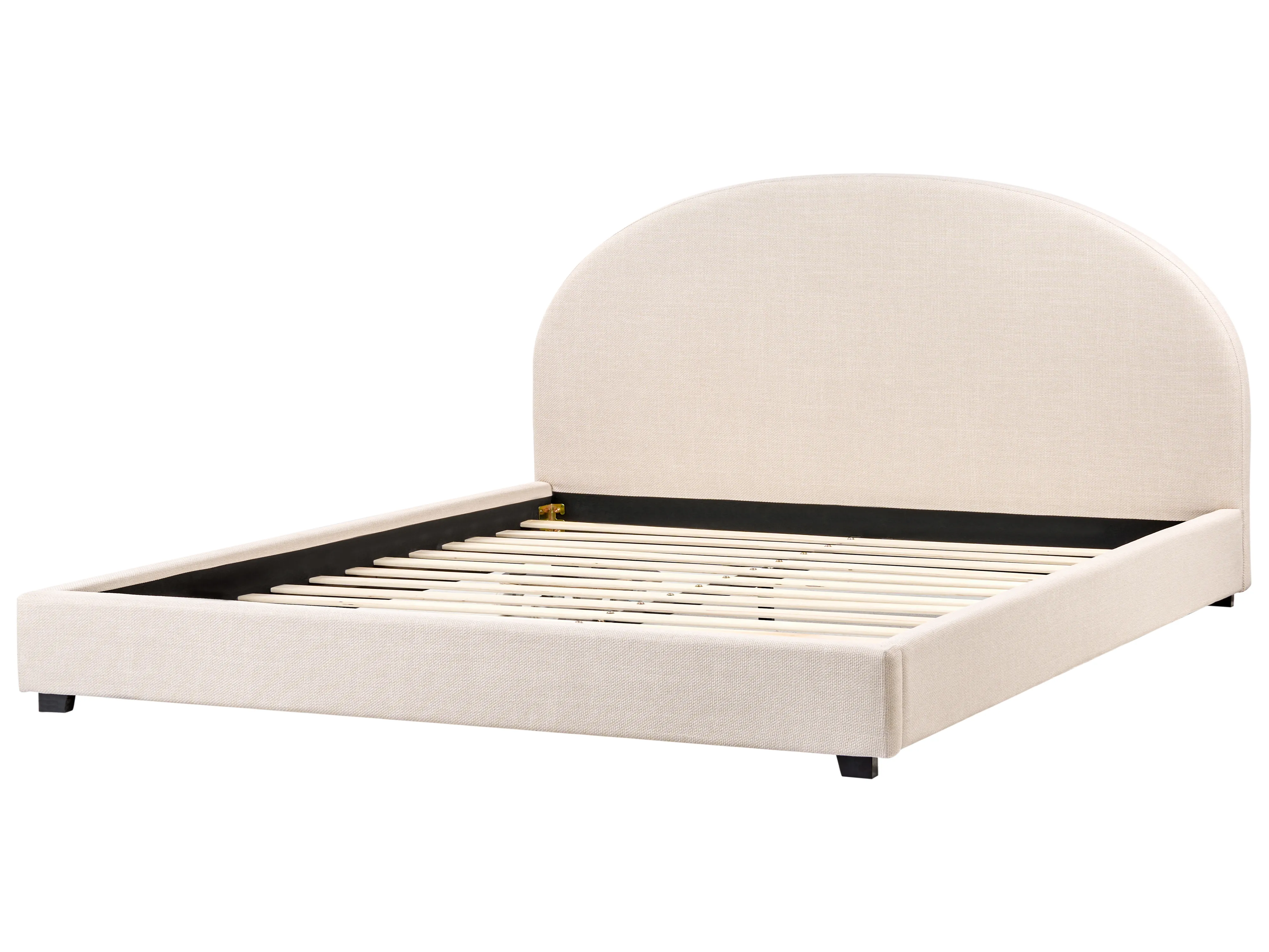 Bed Stof VAUCLUSE 180 x 200 cm Lichtbeige