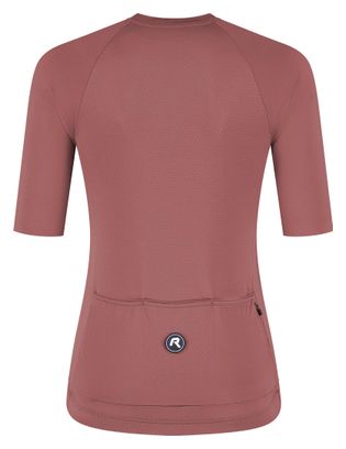 Maillot Manches Courtes Vélo Rogelli Essential II Rose Femme