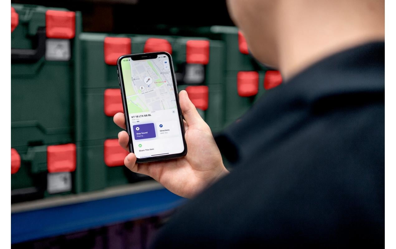 Werkzeug-Tracker für iPhone/iPadIPhone-kompatibler Werkzeug-Tracker