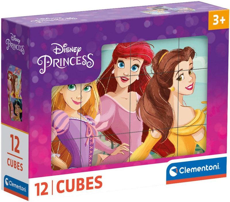 Clementoni - Disney Princess Puzzel - 12-delig - Gerecycled Materiaal