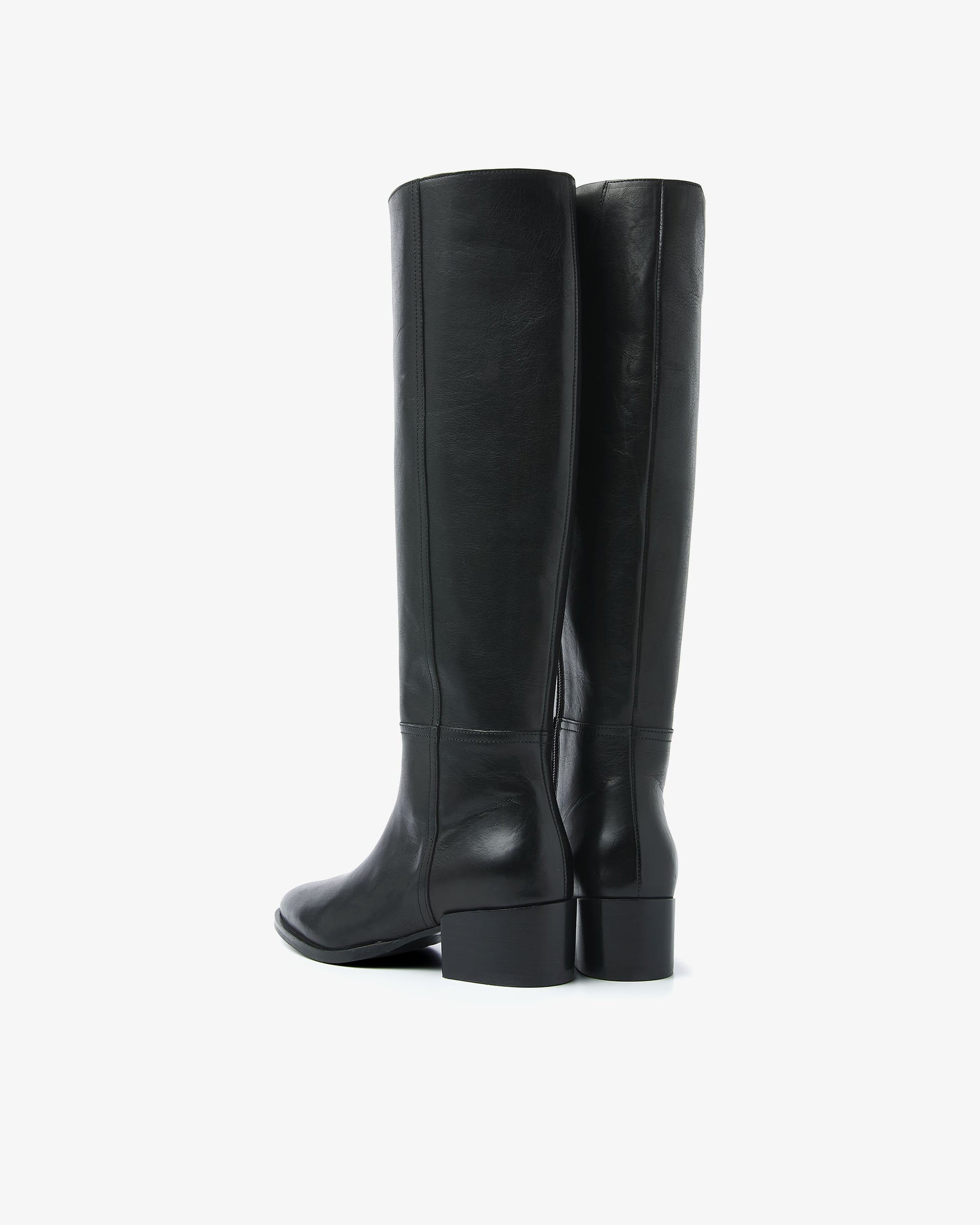 VIA VAI zwarte hoge laarzen Rose Ember