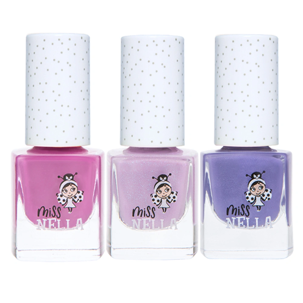 Kinder-Nagellack-Set PURPLE UNICORN (3X4ml)