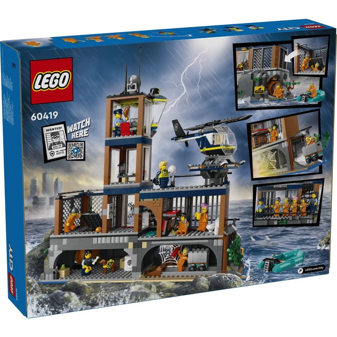 LEGO® City Police 60419 - Polizeistation auf der Gefängnisinsel