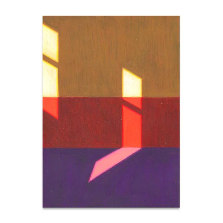 Paper Collective - Les Vacances 02 Poster, 50 x 70 cm