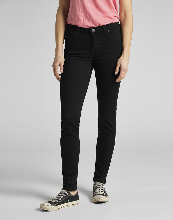 Lee Scarlett Skinny Jeans Sort