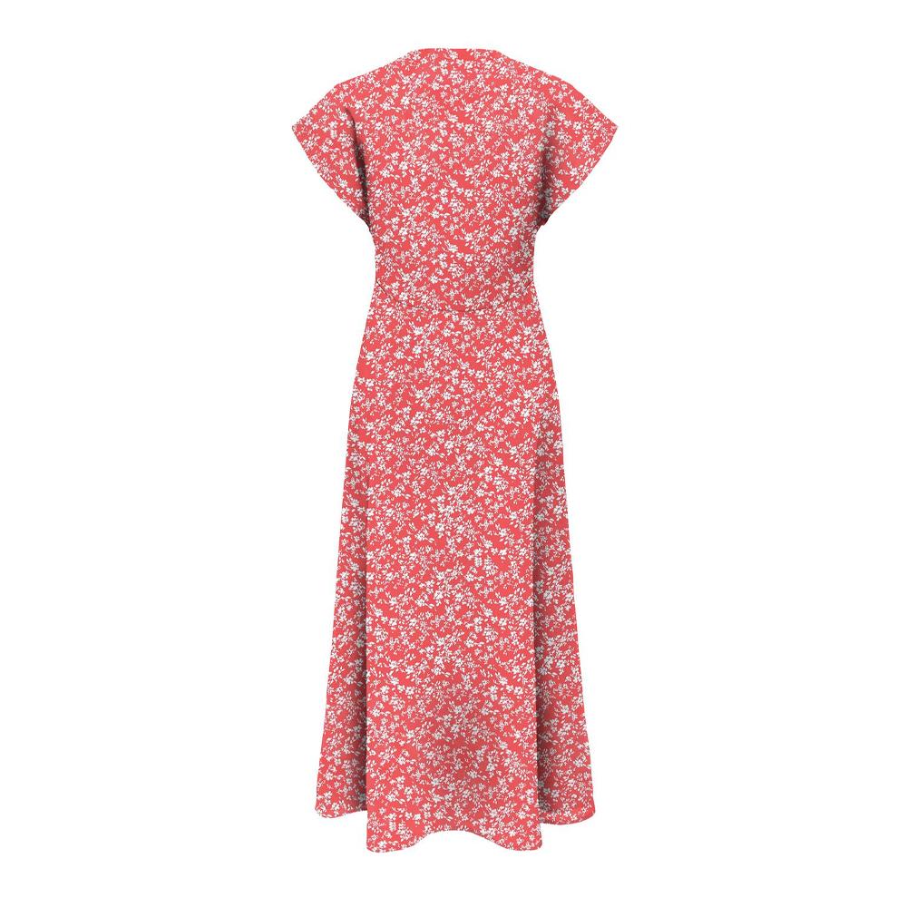 Only Robe Longue Rose Femme ONLY Life Vis Mollie