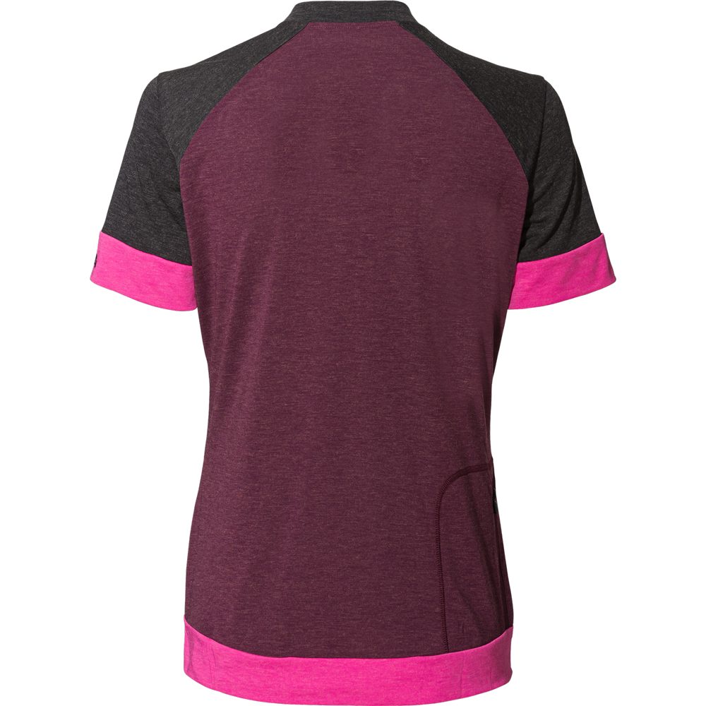 VAUDE Altissimo Q-Zip Radtrikot Damen cassis