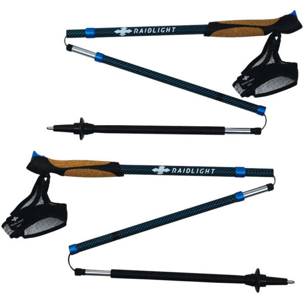 Bâton trail RAIDLIGHT Z CARBON STRAP BLUE