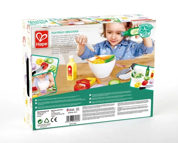 Hape Healthy Salad Playset