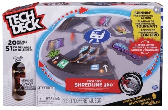 Spin Master motorisert rampe SHREDLINE 360 Tech Deck