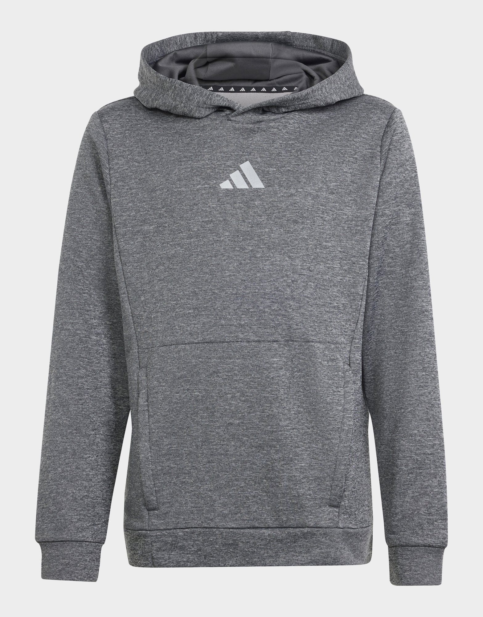 adidas Veste à capuche de training chinée AEROREADY Enfants