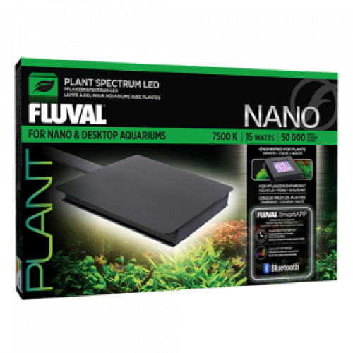 Luminária LED Nano Plant Fish Light Display, com cores ajustáveis.