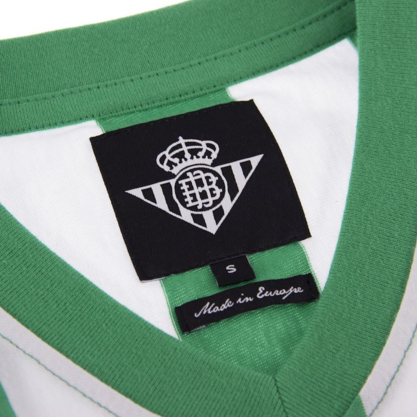 COPA Real Betis 1976-77 Retro Voetbalshirt Groen Wit
