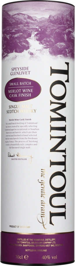 TOMINTOUL MERLOT CASK 70CL