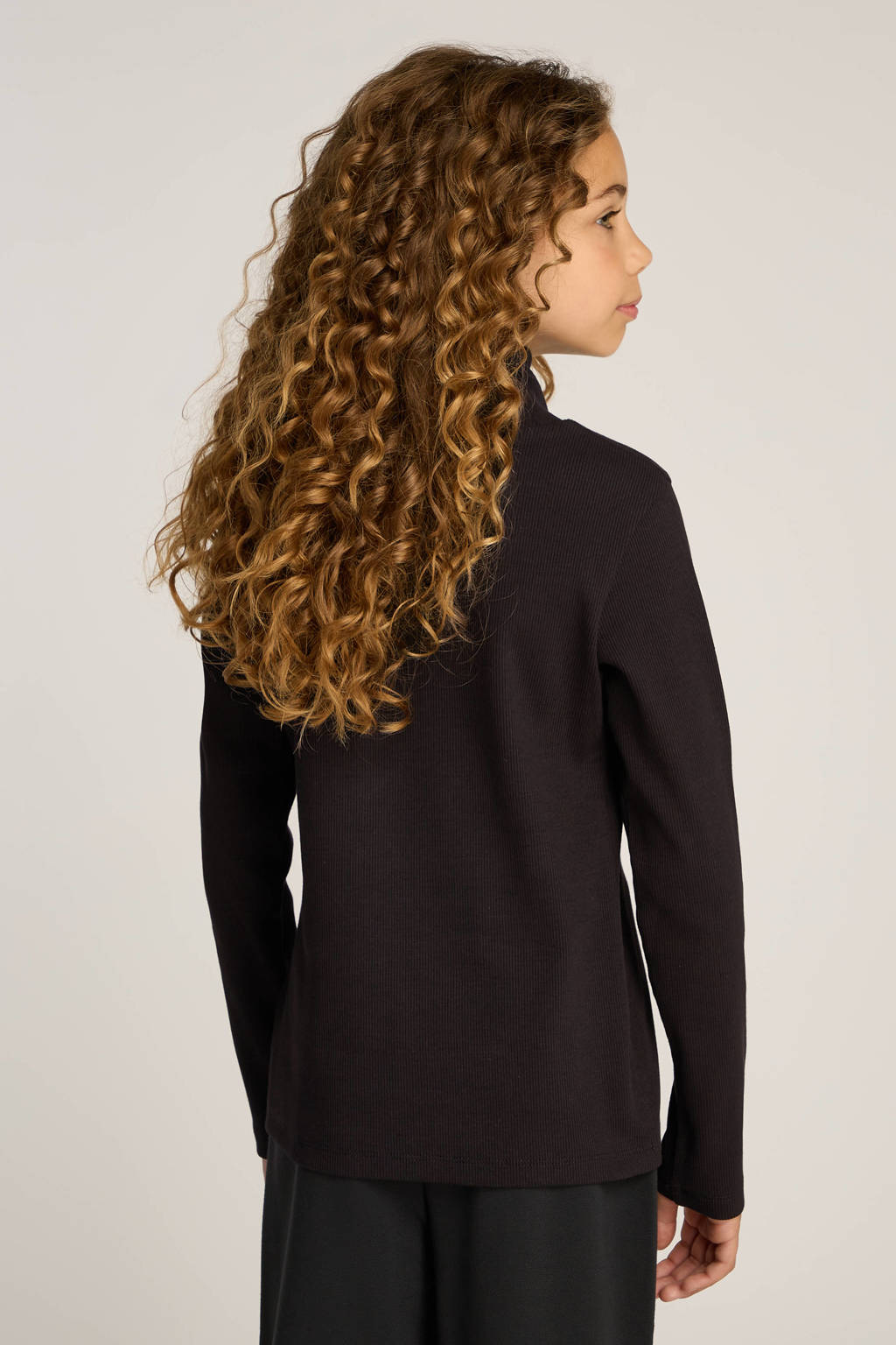 Calvin Klein coltrui zwart fijn gebreid