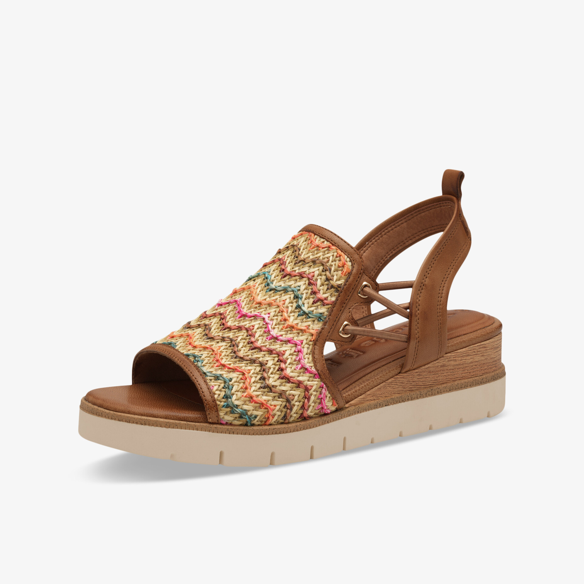 Tamaris Damen Keilsandalen mehrfarbig