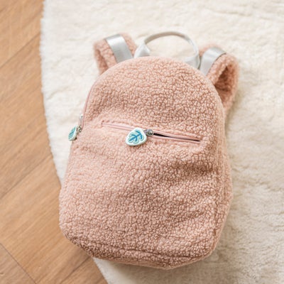 Nattou Lapidou Ryggsekk Teddy, Rosa