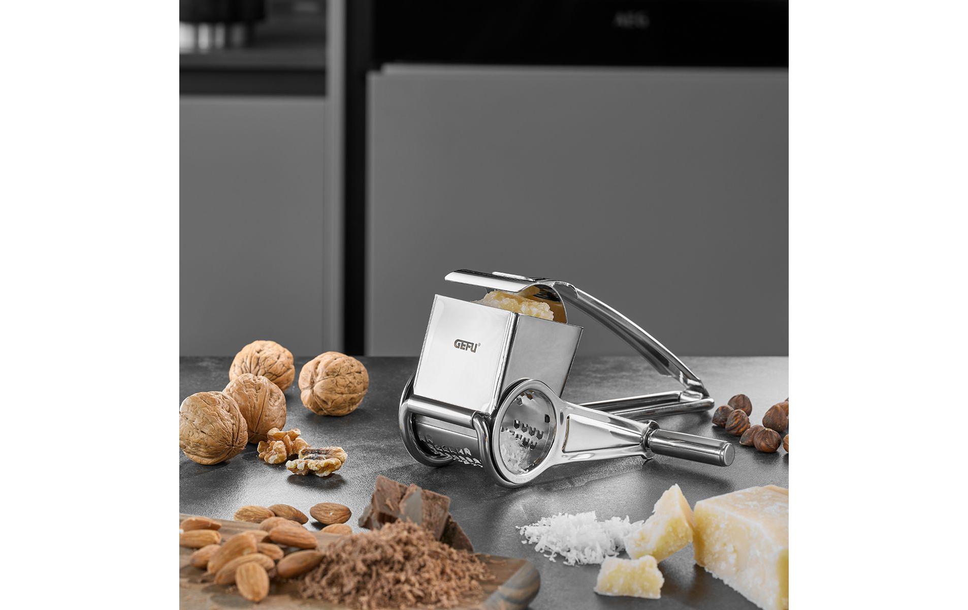 Käsereibe Queso SilberReibetrommel für Käse